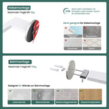 glasvilla Toilettenpapierhalter Klopapierhalter WC aus Edelstahl, Toilettenpapier Halterung Rollenhalter Lino-02+03+04