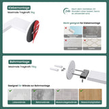 glasvilla Toilettenpapierhalter Klopapierhalter WC aus Edelstahl, Toilettenpapier Halterung Rollenhalter Lino-02+03+04