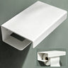 glasvilla Toilettenpapierhalter mit Ablage, Klopapierhalter WC aus Aluminiumlegierung, Toilettenpapier Halterung Rollenhalter  Lino-05