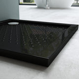 glasvilla Duschwanne Duschtasse Antirutsch aus hochwertigem Acryl Quadratisch Lucia