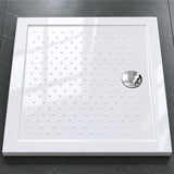 glasvilla Duschwanne Duschtasse Antirutsch aus hochwertigem Acryl Rechteckig 70-140cm Lucia02AR