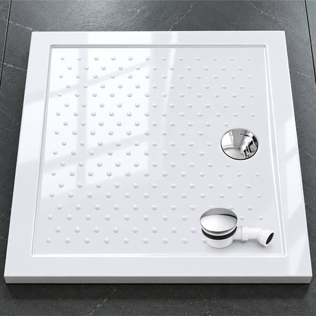 glasvilla Duschwanne Duschtasse Antirutsch aus hochwertigem Acryl Rechteckig 70-140cm Lucia02AR