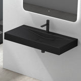 glasvilla Waschbecken Hängewaschtisch Aufsatzwaschschale aus Mineralguss Col810