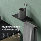 Glasvilla Design Portarrollos de Acero Inoxidable Lino-01 – Minimalismo Elegante para Baños Modernos