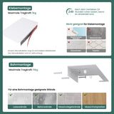 Glasvilla Design Portarrollos de Acero Inoxidable Lino-01 – Minimalismo Elegante para Baños Modernos