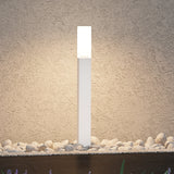 glasvilla Außenleuchte IP65 Wegeleuchte Außen | Pollerleuchte für Garten, 3000K Stehlampe Gartenlampe | Außenlampe Standleuchte 3W Deus Lumina