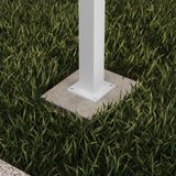 glasvilla Außenleuchte IP65 Wegeleuchte Außen | Pollerleuchte für Garten, 3000K Stehlampe Gartenlampe | Außenlampe Standleuchte 3W Deus Lumina