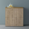 glasvilla Möbel Comoda Armario de Almacenamiento con 4 Puertas Sideboard Armario Armario de Uso Múltiple Armario04