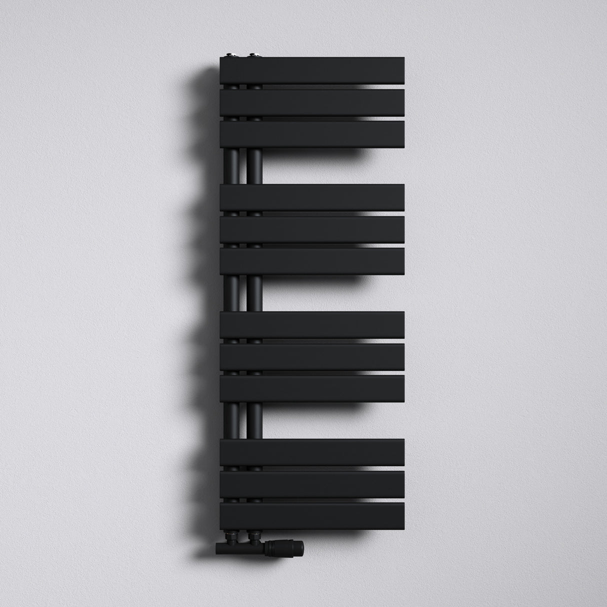 glasvilla Badheizkörper Badheizung Handtuchheizkörper Flach Seitenanschluss Handtuchhalter Handtuchwärmer FN