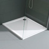 glasvilla Duschwanne Duschtasse aus hochwertigem Acryl Quadratisch Faro