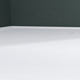 glasvilla Duschwanne aus Mineralguss Duschtasse Superflach Anti-Rutsch Geoma08