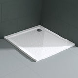 glasvilla Duschwanne Duschtasse Antirutsch aus hochwertigem Acryl Quadratisch Lucia