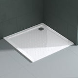 glasvilla Duschwanne Duschtasse Antirutsch aus hochwertigem Acryl Quadratisch Lucia