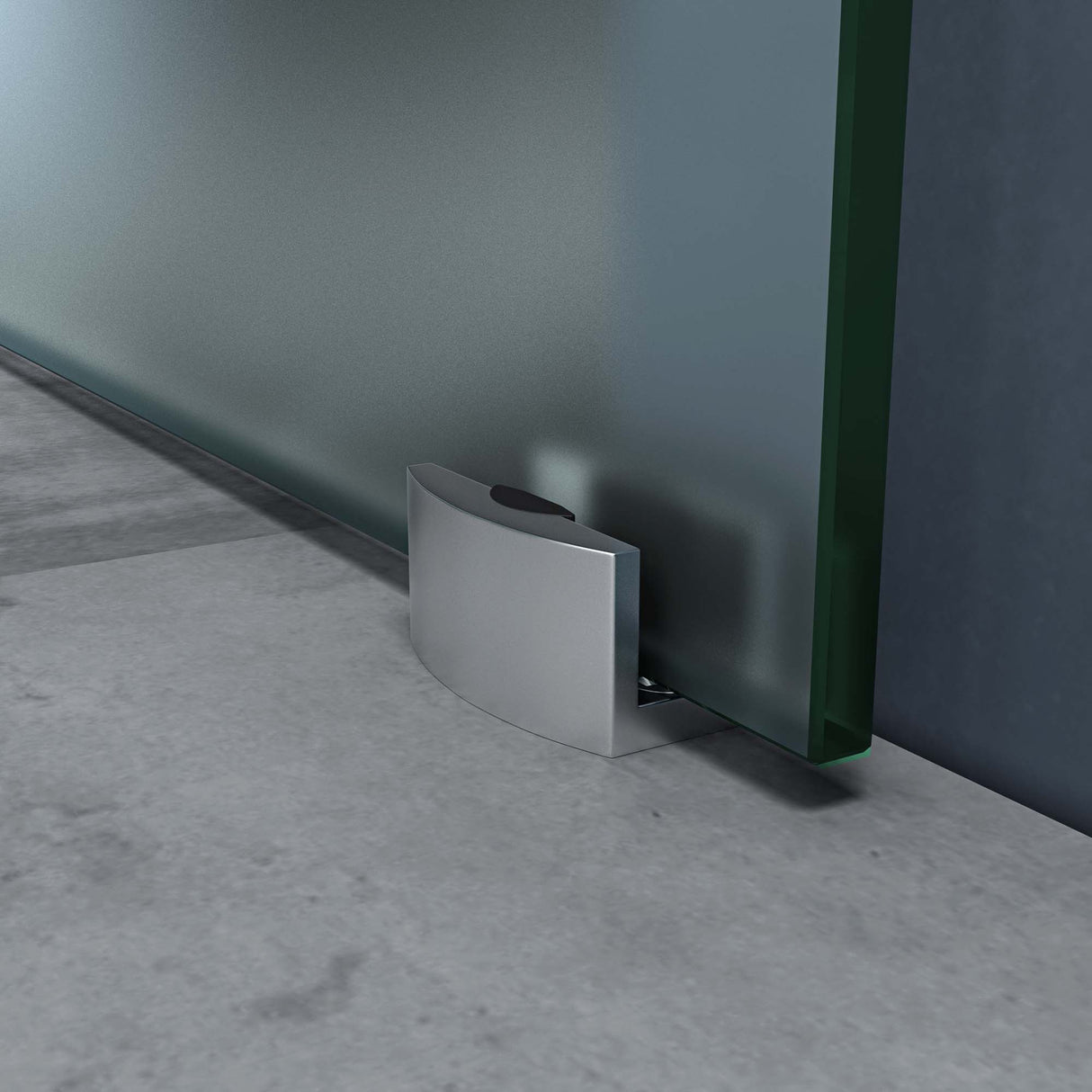 glasvilla Glasschiebetür komplettset Amalfi H: 2050mm, Griffart: Stangengriff, inkl. Softclose-Automatik, 8mm ESG-Sicherheitsglas