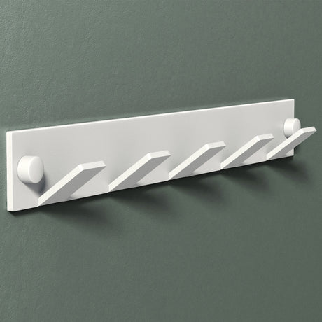 Glasvilla Design Perchero de Pared con Ganchos Plegables Stalo-02+03 – Aluminio Minimalista y Elegante
