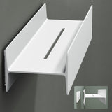 glasvilla Étagère de douche à percer ou à coller Étagère de douche de salle de bain 40cm Étagère murale de salle de bain Organisateur de salle de bain Reglo-03