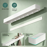 glasvilla Duschablage zum Bohren oder Kleben, Duschregal mit Haken, Badablage zur Wandmontage, Badezimmer Organizer Reglo-05