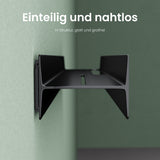 glasvolla Duschablage zum Bohren oder Kleben Duschregal Badablage 40cm Badezimmerablage zur Wandmontage Badezimmer Organizer Reglo-03