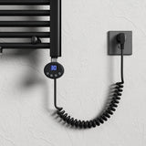 glasvilla Heizstab mit Thermostat Elektroheizstab mit LCD Bildschirm Heizpatrone aus Edelstahl Heizelement für Badheizkörper Heizungen Handtuchhalter