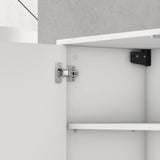 glasvilla Möbel Schrank mit 3 Türen und 2 Fächern Kommode  Sideboard viel Stauraum für Wohnbereich Schrank02