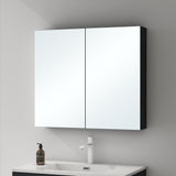 glasvilla Spiegelschrank mit Spielgeltüren Badezimmerschrank Hängeschrank Badezimmerspiegel Spiegelschrank-02