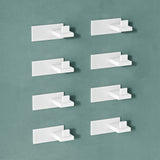 glasvilla Kleiderhaken Wandgarderobe Wandhaken aus Edelstahl Garderobenleiste Garderobenhaken Stalo-06+Stalo-07