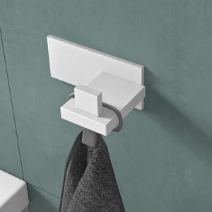 glasvilla Kleiderhaken Wandgarderobe Wandhaken aus Edelstahl Garderobenleiste Garderobenhaken Stalo-06+Stalo-07