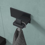 glasvilla Kleiderhaken Wandgarderobe Wandhaken aus Edelstahl Garderobenleiste Garderobenhaken Stalo-06+Stalo-07