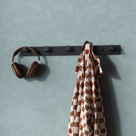 glasvilla Kleiderhaken Wandgarderobe Wandhaken aus Edelstahl Garderobenleiste Garderobenhaken Stalo-06+Stalo-07