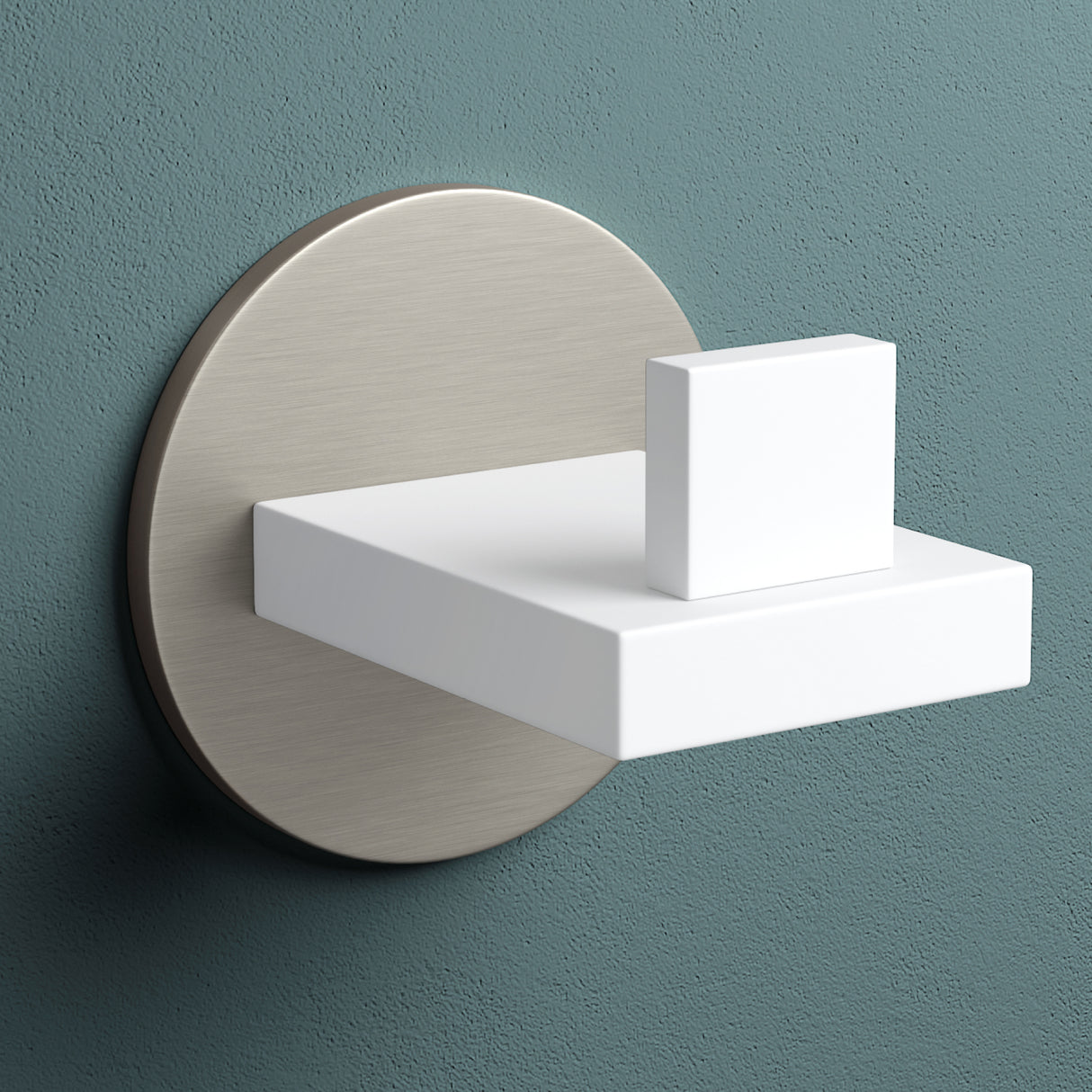 glasvilla Kleiderhaken Wandgarderobe Wandhaken aus Edelstahl Garderobenleiste Garderobenhaken Stalo-08+Stalo-09