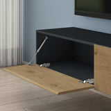 glasvilla Fernsehtisch Fernsehschrank TV Schrank Verdeckter Griff mit Soft-Close Lowboard Hängeschrank für Wohnzimmer Fernsehschrank02