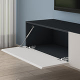 glasvilla Fernsehtisch Fernsehschrank TV Schrank Verdeckter Griff mit Soft-Close Lowboard Hängeschrank für Wohnzimmer Fernsehschrank02