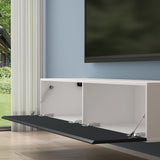 glasvilla Fernsehtisch Fernsehschrank TV Schrank Verdeckter Griff mit Soft-Close Lowboard Hängeschrank für Wohnzimmer Fernsehschrank02