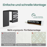 glasvilla Handtuchhaken ohne Bohren, Kleiderhaken Handtuchhalter selbstklebend , Badetuchhalter Wandhaken für Bad und Küche,  Tavrin-01