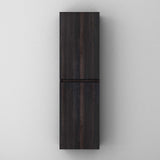 glasvilla Seitenschrank Badezimmerschrank mit 2 Türen und 4 Fächern Badregal Allzweckschrank Badschrank BTH: 35x20x120 cm Verona