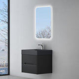 glasvilla Badmöbel-Set  Badezimmermöbel Waschbeckenunterschrank mit Softclose Schubladen inkl. Mineralguss Waschbecken Yoga