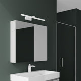 glasvilla Spiegelschrank mit Spiegellampe Badezimmerschrank Spiegelleuchte 180° Drehbar LED Badlampe Strahlenschön