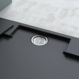 glasvilla Duschwanne Duschtasse aus Mineralguss Rechteckig 70-160cm Mineralgusswanne Geoma04