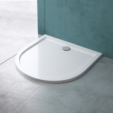 glasvilla Duschtasse Duschwanne aus Acryl Form: Halbkreis Faro4