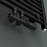 glasvilla Heizkörperventil inkl. -regler mit Temperatureinstellung 6° - 28° Thermostatventil