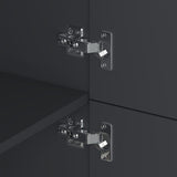 glasvilla Möbel Kommode Aufbewahrungsschrank mit 4 Türen Sideboard Schrank Mehrzweckschrank Schrank04