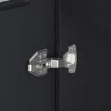 glasvilla Seitenschrank Badezimmerschrank mit 2 Türen und 4 Fächern BxT: 35x20 cm Hochschrank Badregal Allzweckschrank Lucca