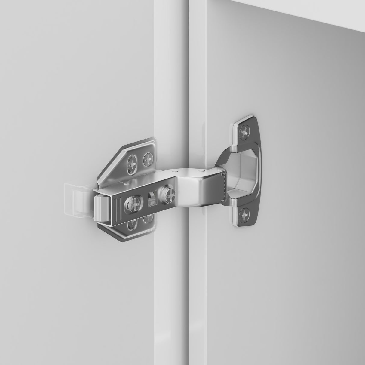 glasvilla Seitenschrank Badezimmerschrank mit 2 Türen und 4 Fächern BxT: 35x20 cm Hochschrank Badregal Allzweckschrank Lucca