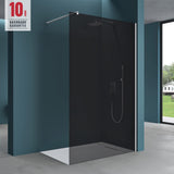 glasvilla Duschwand für Dusche Duschabtrennung Walk-In ESG-Sicherheitsglas 10mm NANO Glas BRAM1 & BRAM3 Bremen2VG