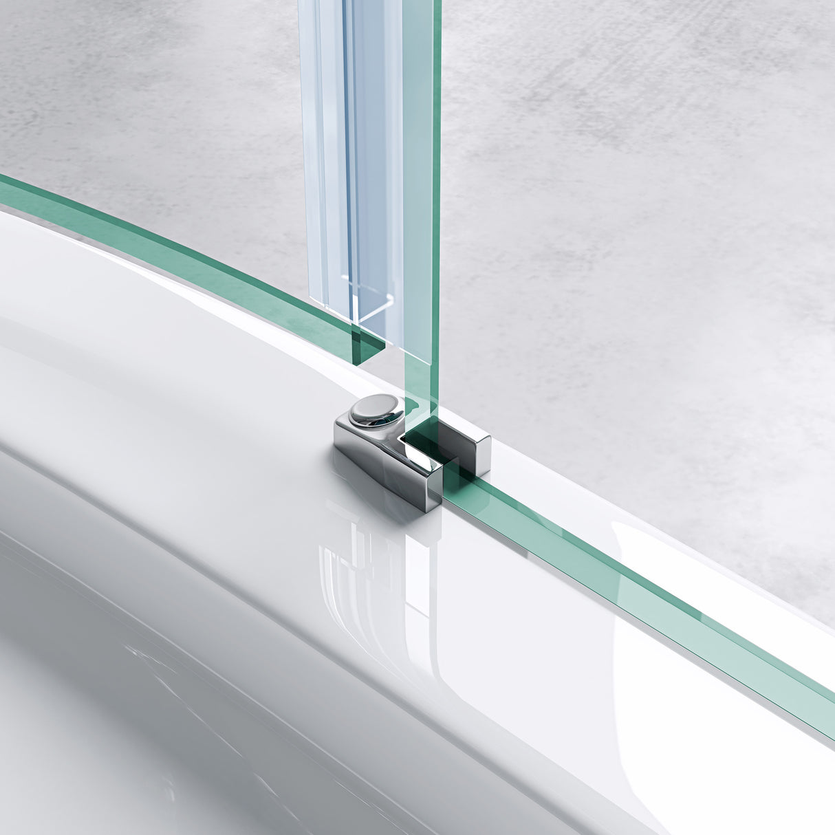 glasvilla Duschkabine U Form Dusche halbkreis 6mm ESG-Sicherheitsglas mit Easy-Clean Nano-Beschichtung Ravenna03