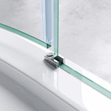 glasvilla Duschkabine U Form Dusche halbkreis 6mm ESG-Sicherheitsglas mit Easy-Clean Nano-Beschichtung Ravenna03