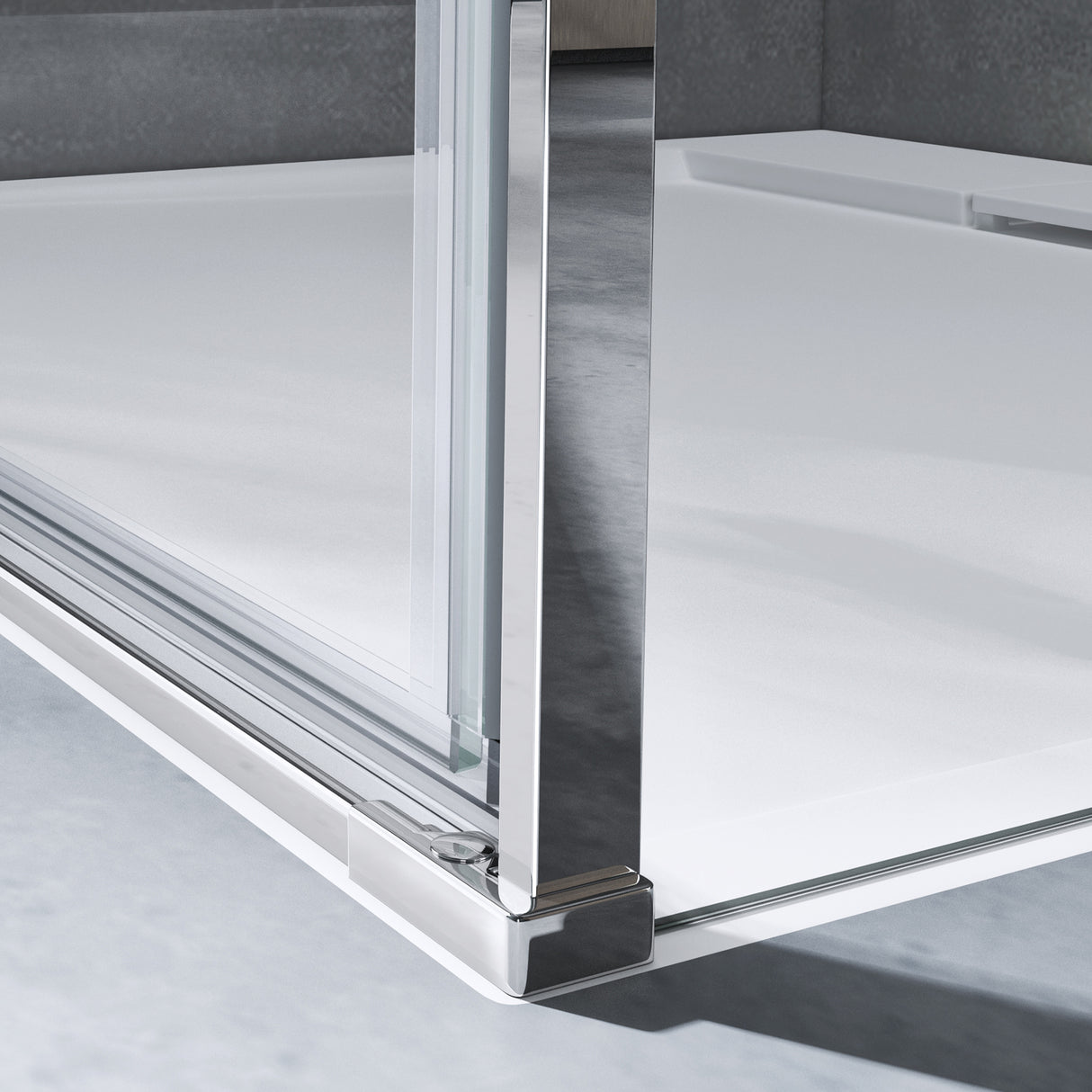 glasvilla Duschkabine Duschabtrennung 8mm ESG-Sicherheitsglas Nano-Beschichtung Hebe-Senk-Mechanismus Rav37-Plus