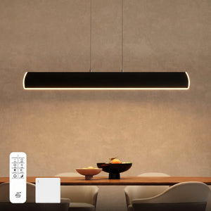 Alivetta3730 - Suspension LED Dimmable avec télécommande 100cm, 3000K/4000K/6000K, Câble réglable, 20W