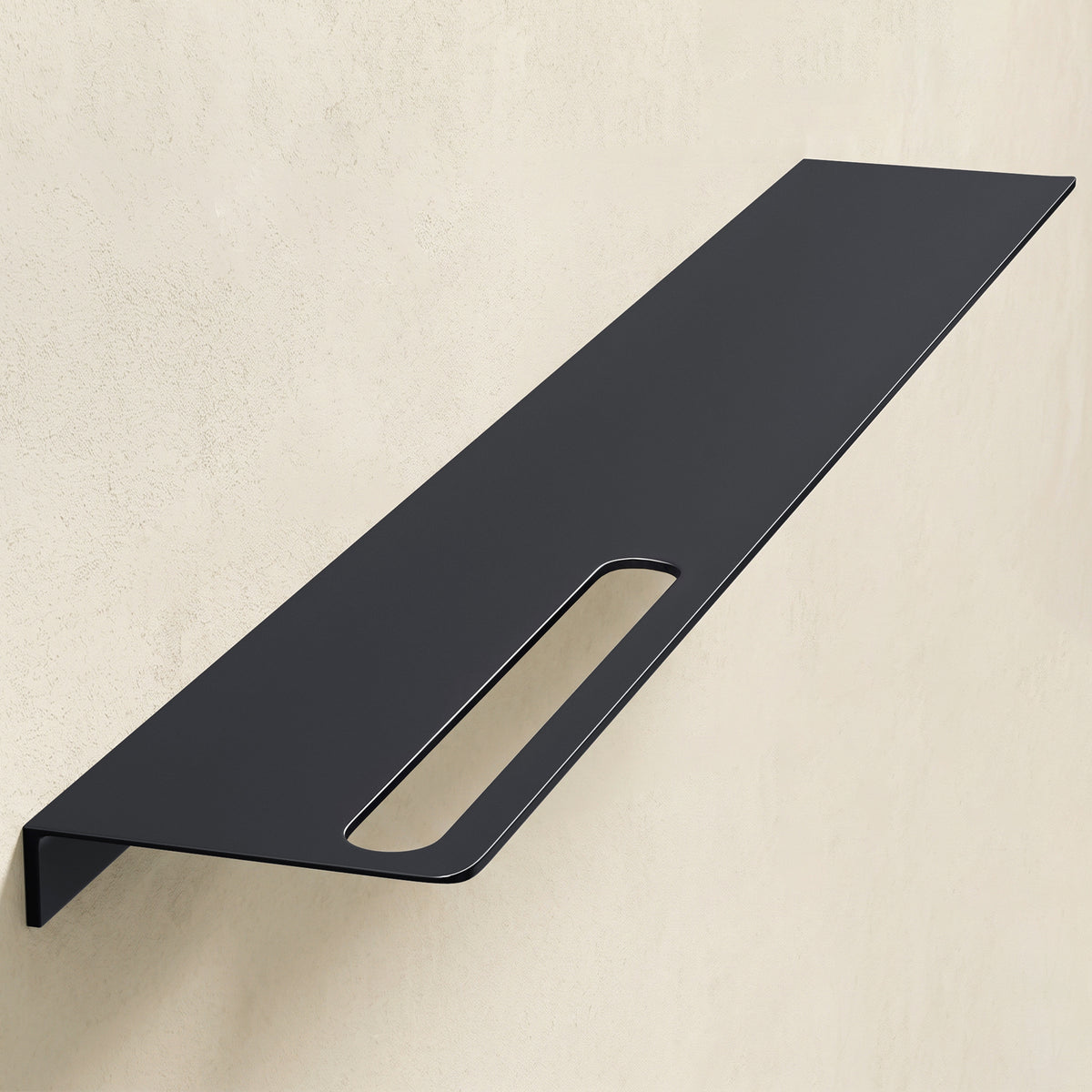 Étagère de douche en verre pour percer ou coller, étagère de salle de bain en aluminium, support mural pour salle de bain, organiseur de salle de bain Reglo-06