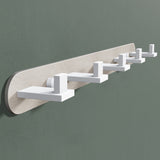 glasvilla Kleiderhaken Wandgarderobe Wandhaken aus Edelstahl Garderobenleiste Garderobenhaken Stalo-08+Stalo-09
